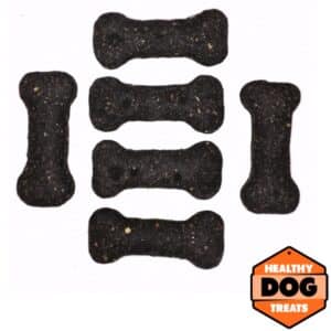 MINI Charcoal dog biscuit - Bruces Healthy Dog treats