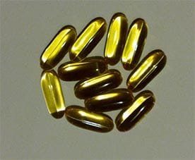 Omega 3 capsules