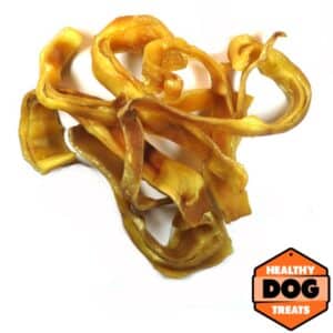 pigs ear strips - Bruces Healthy Dog treats