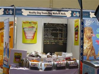 Healthy Dog Treats Stand Melbourne Dog Show