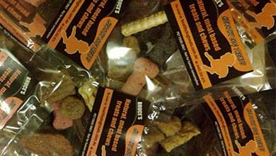 Meat based dog treats