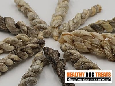 Ling fish skins dog treats