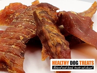 Aussie chicken breast dog treat