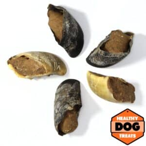 Cow Hooves beef mince filled - Bruces Healthy Dog Treats