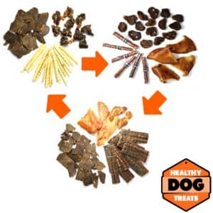Staples Jnr Rotation Subscripion Pack - Bruces Healthy Dog Treats