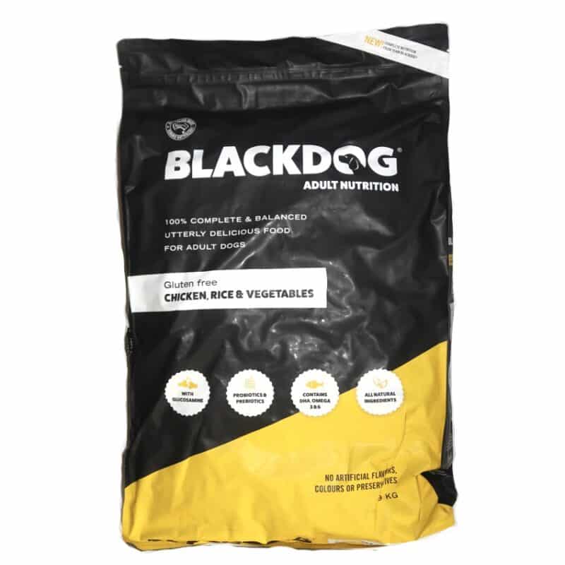 CHICK RICE VEG ADULT dog blackdog kibble