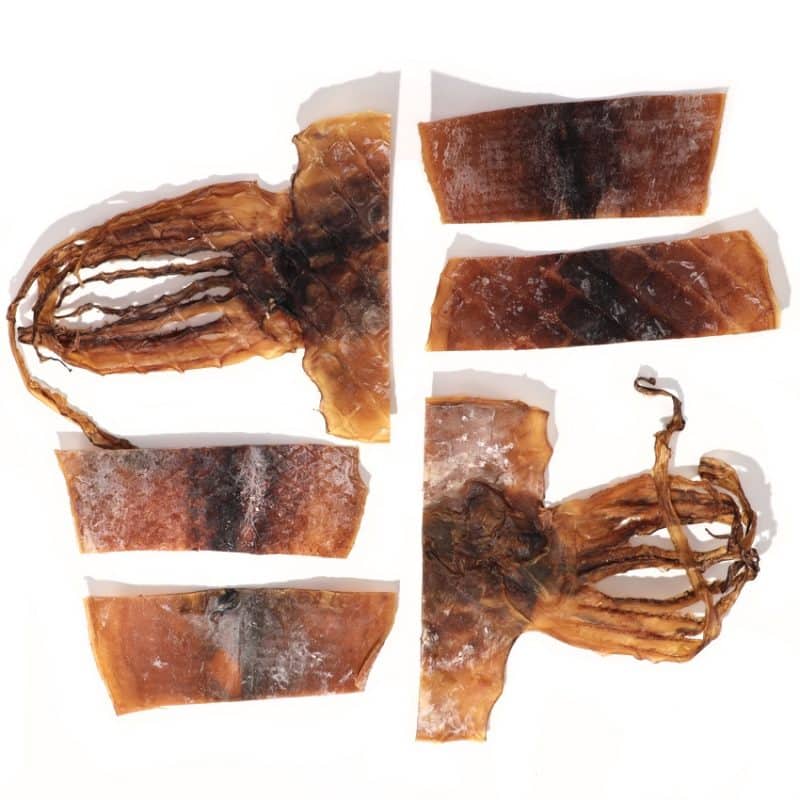 squid jerky - Bruce's Healthy dog treats !