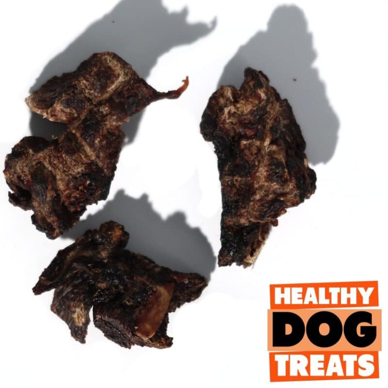 Kangaroo Jerky Meat bites 100% at Bruces Healthy dog treats
