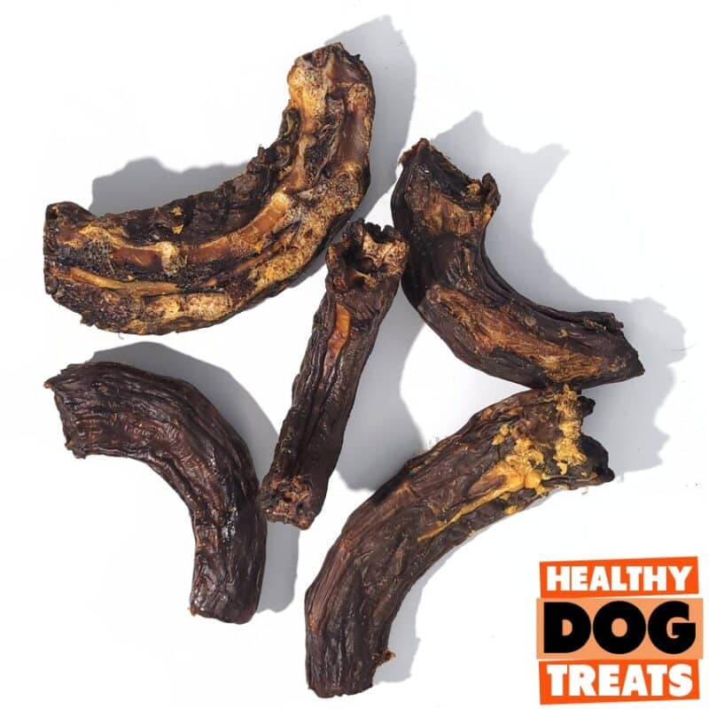 Emu Jerky Necks from Bruce's Healthy Dog Treats