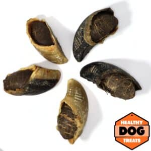 Cow Hooves Kangaroo Meat Mince stuffed - Bruce's Healthy Dog Treats