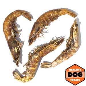 WHOLE prawn fish dog treats - Bruces Healthy Dog Treats